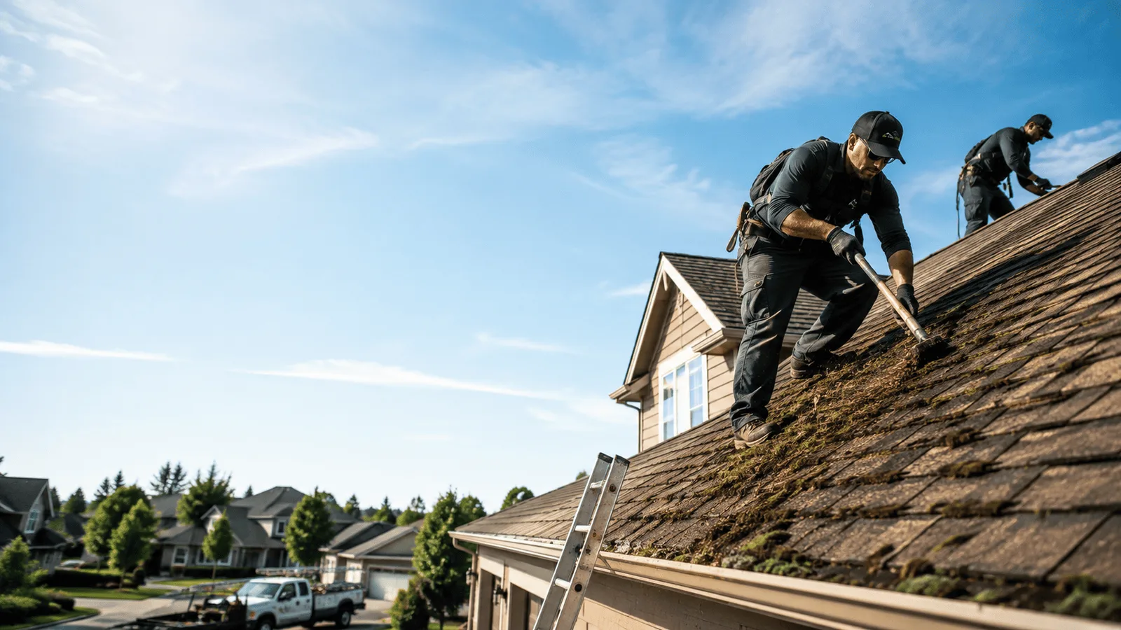 Roof Moss Removal in Trinity, TX near me
